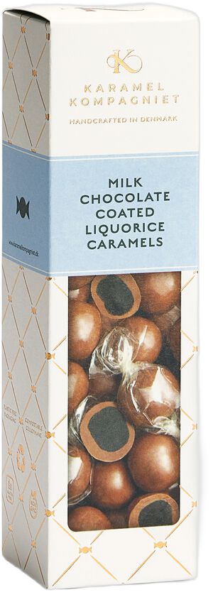 Karamelkugler: Lakrids i chokolade elegance