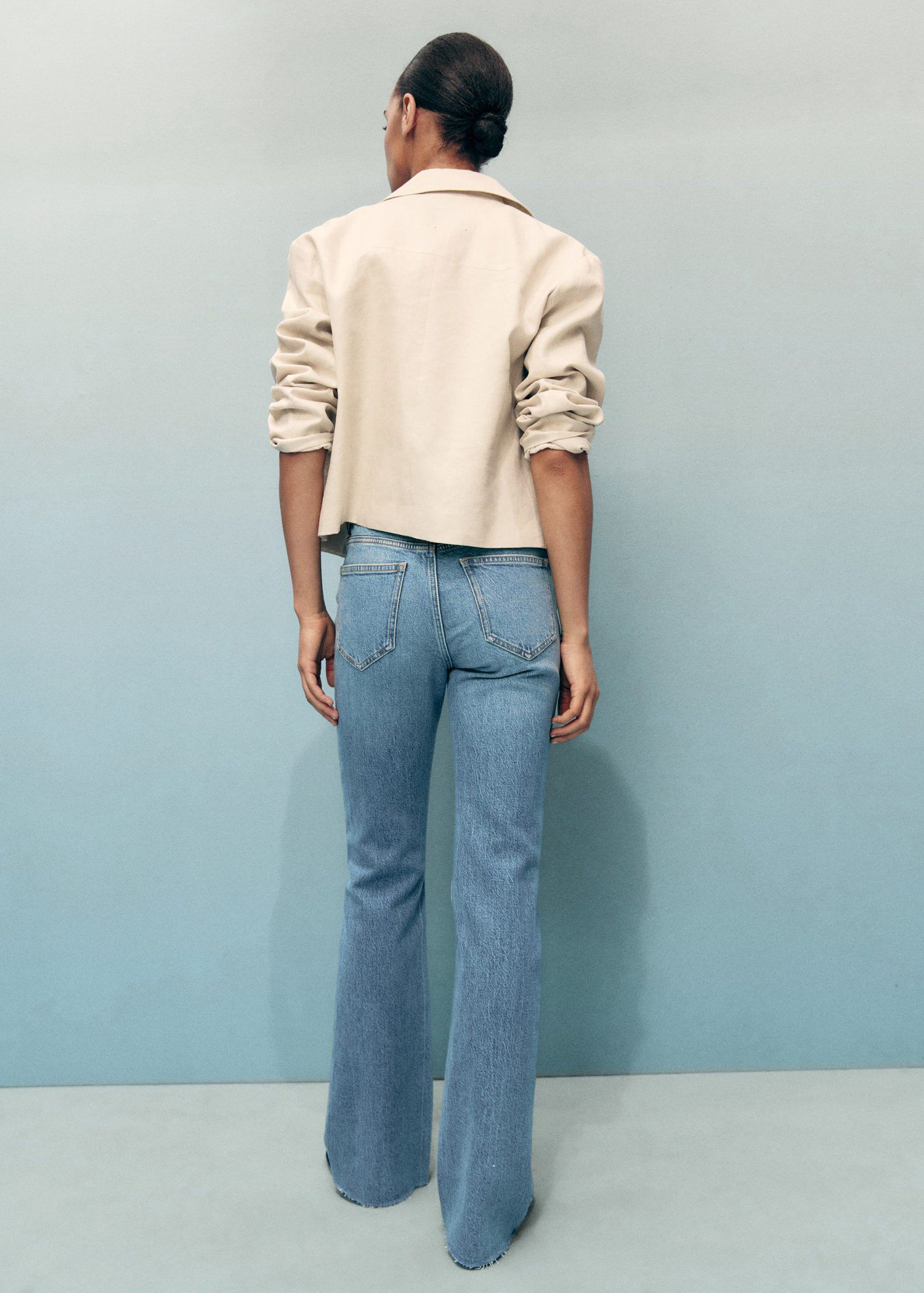 Fiona flared mid-rise jeans