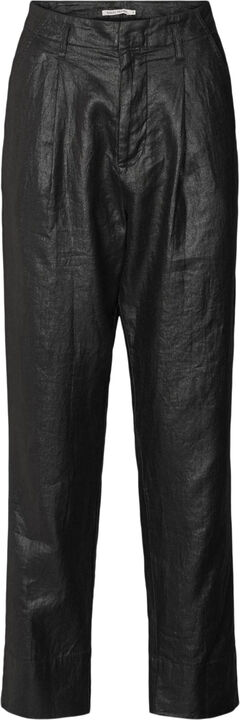 Glazed pleat pants - Raina