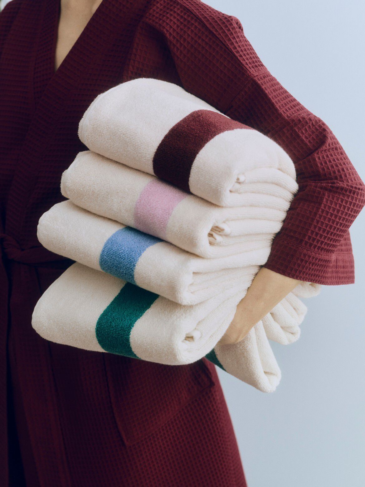 Stripe Badeh&aring;ndkl&aelig;de