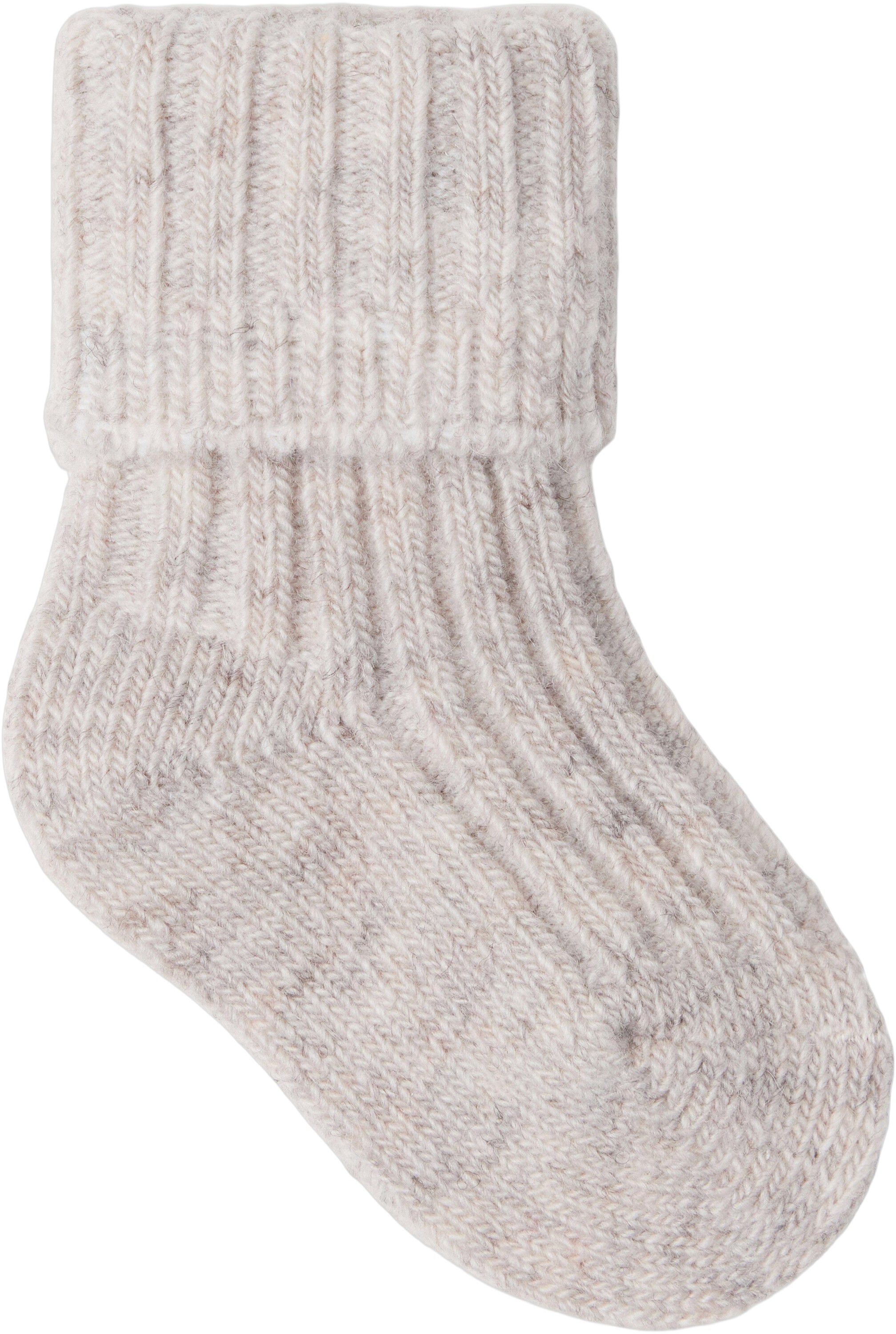 Varma och gosiga stickade strumpor