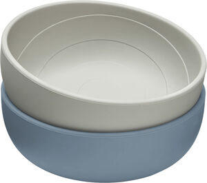Silicone Bowls Rainbow, Midnight Mix, 2-pack