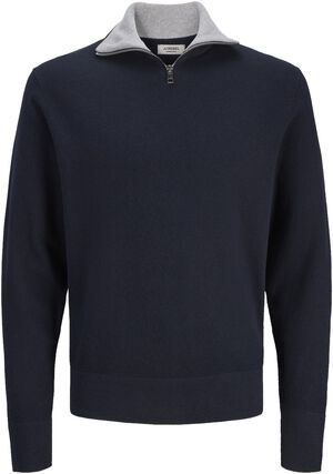 JREBBEATON KNIT HALF ZIP