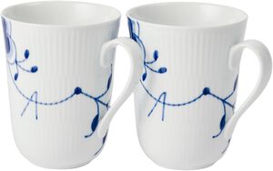 Blå Mega kop 36 cl, 2 stk