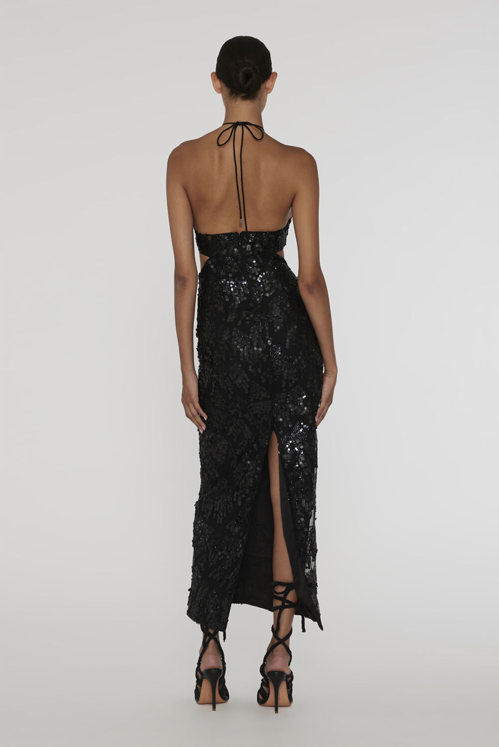 Sequins Halterneck Dress