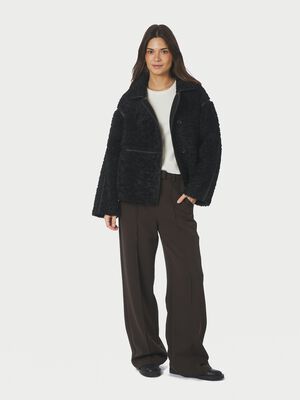 Castor Faux Fur Jacket