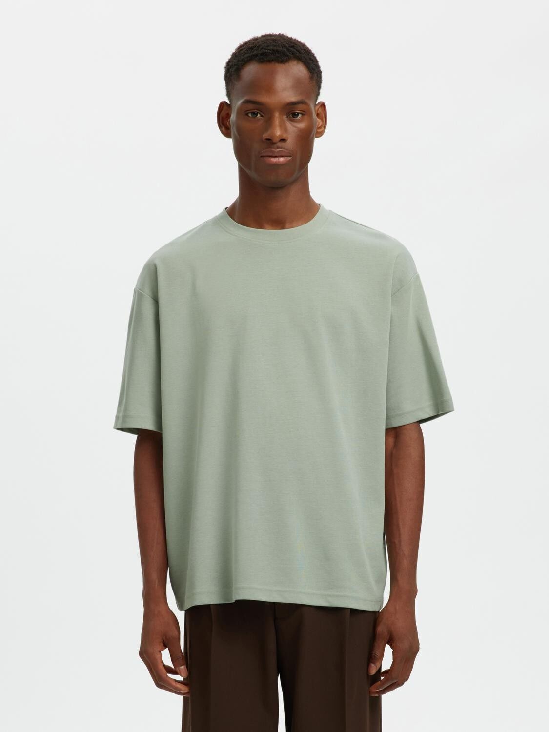 SLMLOOSEOSCAR SS O-NECK TEE NOOS