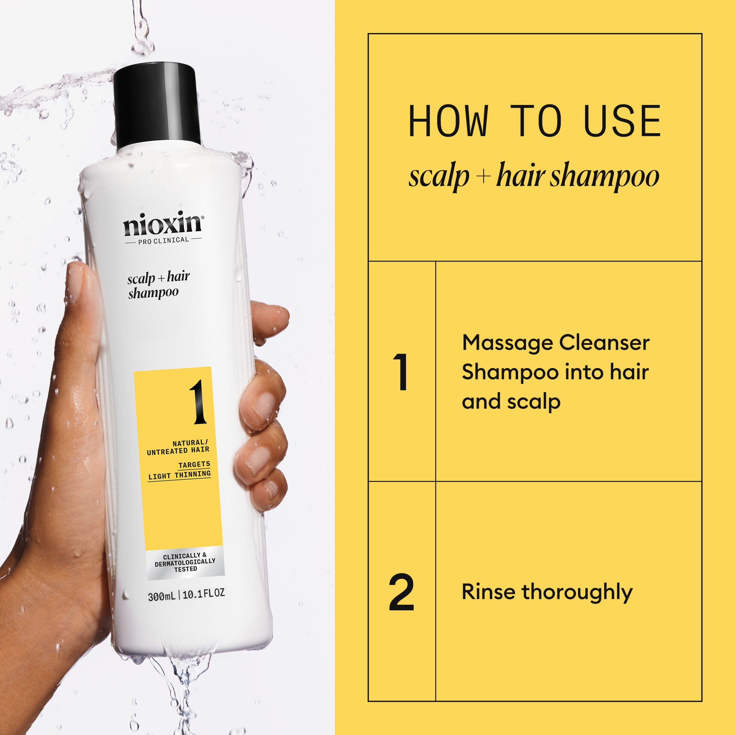 Nioxin System 1 Shampoo 300 ml