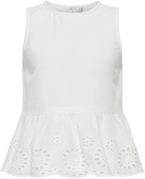 KMGBONDI LIFE SL EMBROIDERY TOP WVN