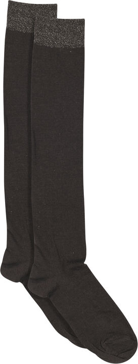 Wool/silk knee socks