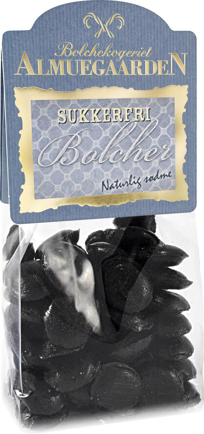 Sukkerfri Lakrids bolcher med smag af sød lakrids