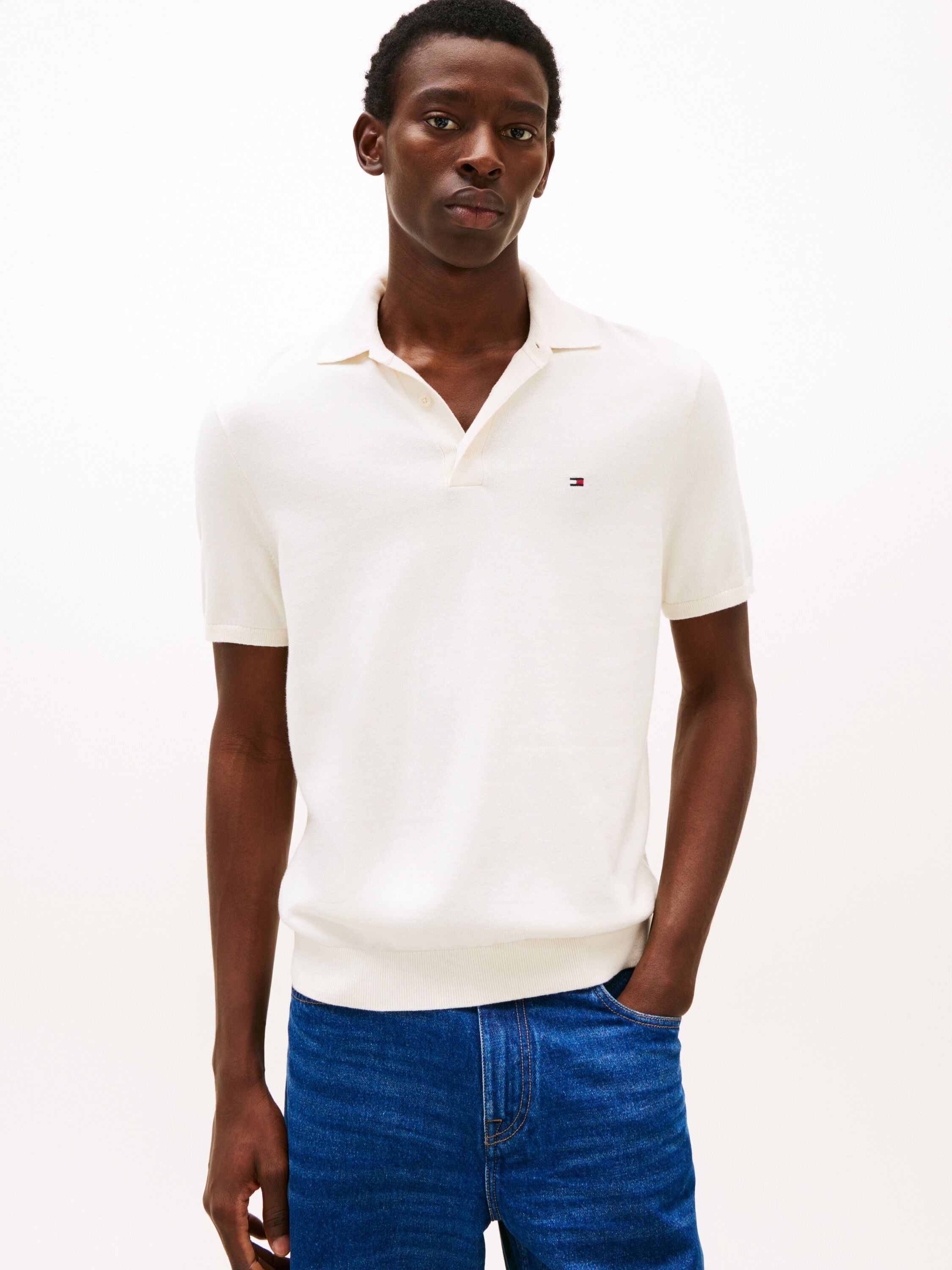 ESSENTIAL COTTON KNITTED POLO