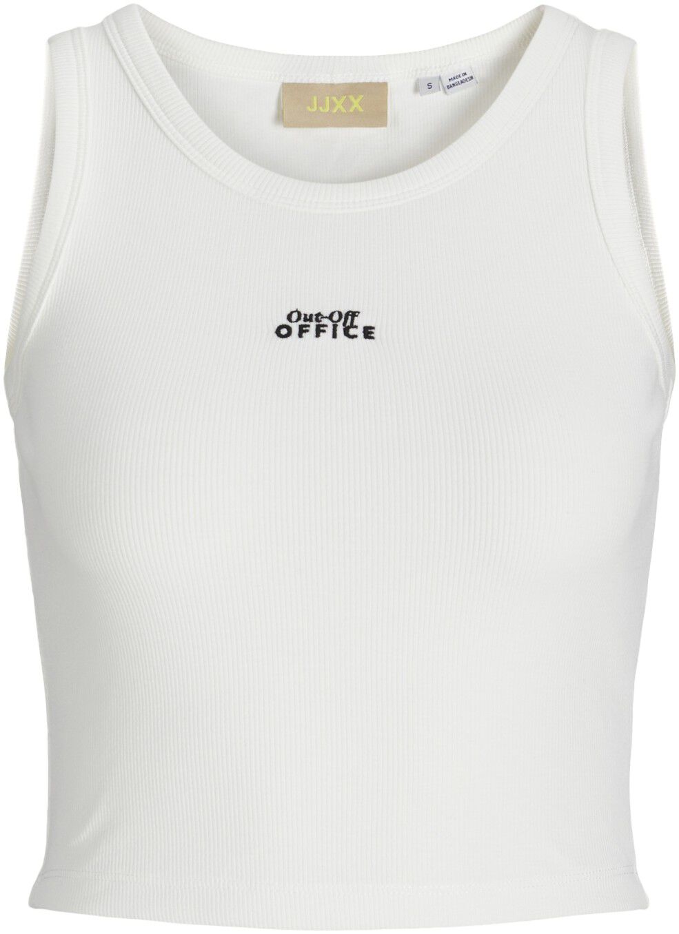 JXFALLON STR SL EMB RIB TOP JRS