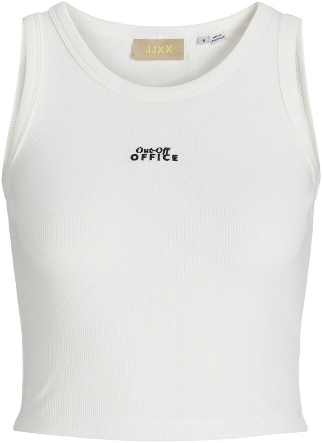 JXFALLON STR SL EMB RIB TOP JRS