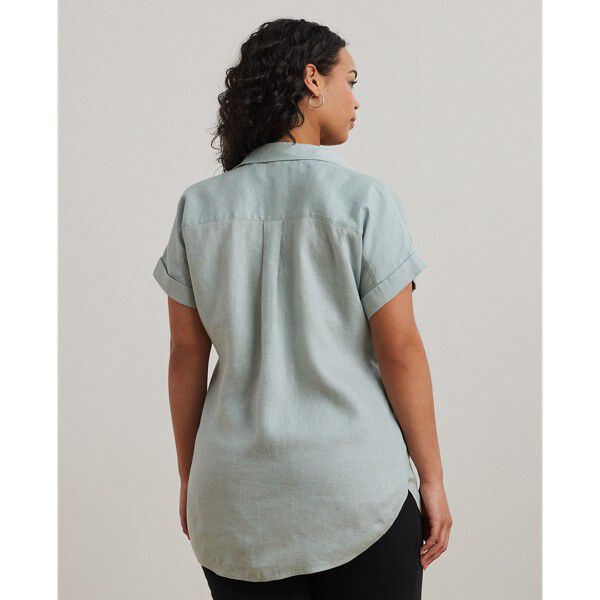 Tissue Linen Short Sleeve Shirt
