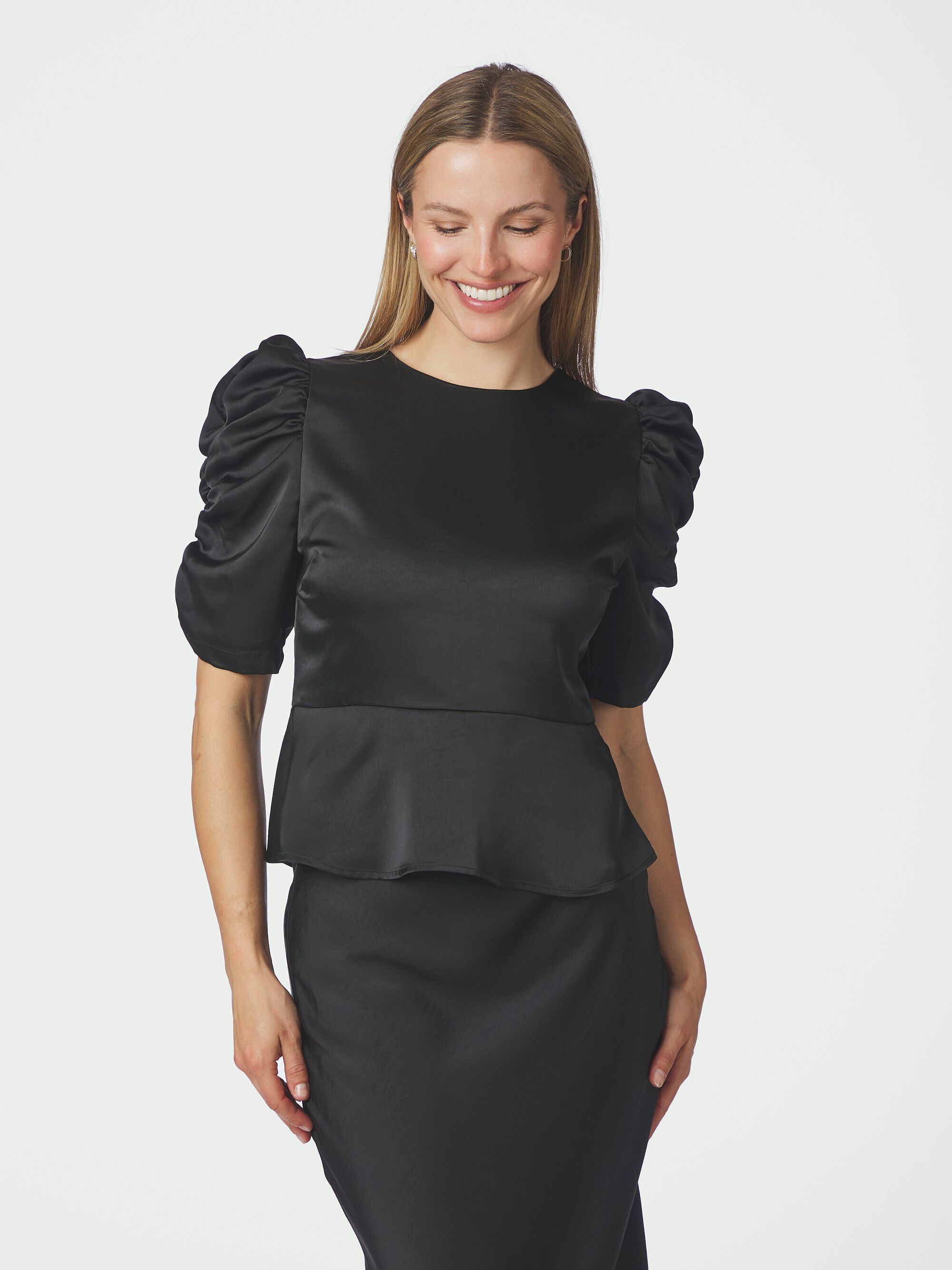 Benua Heavy Sateen Blouse