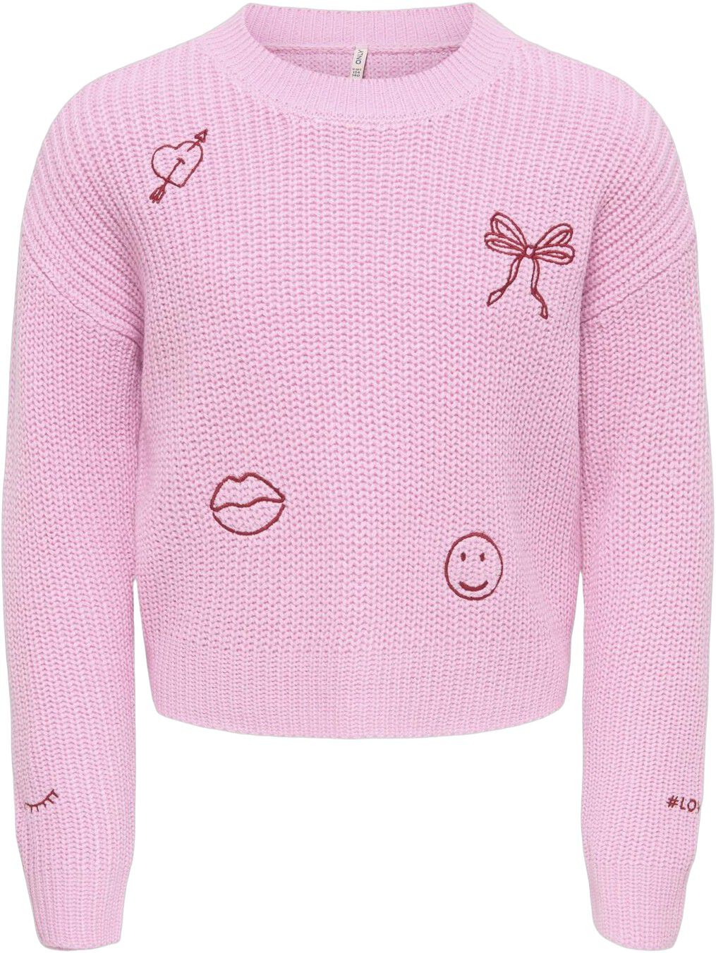 Kogjusty Ls Pattern Pullover Knt