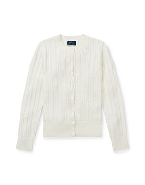 MINI CABLE COTTON CARDIGAN KIDS