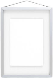 Frame, Brushed Aluminium, A4