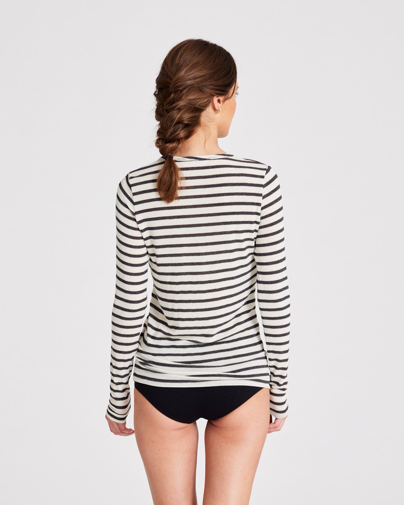 Thyra L/S Sailor Wool Top