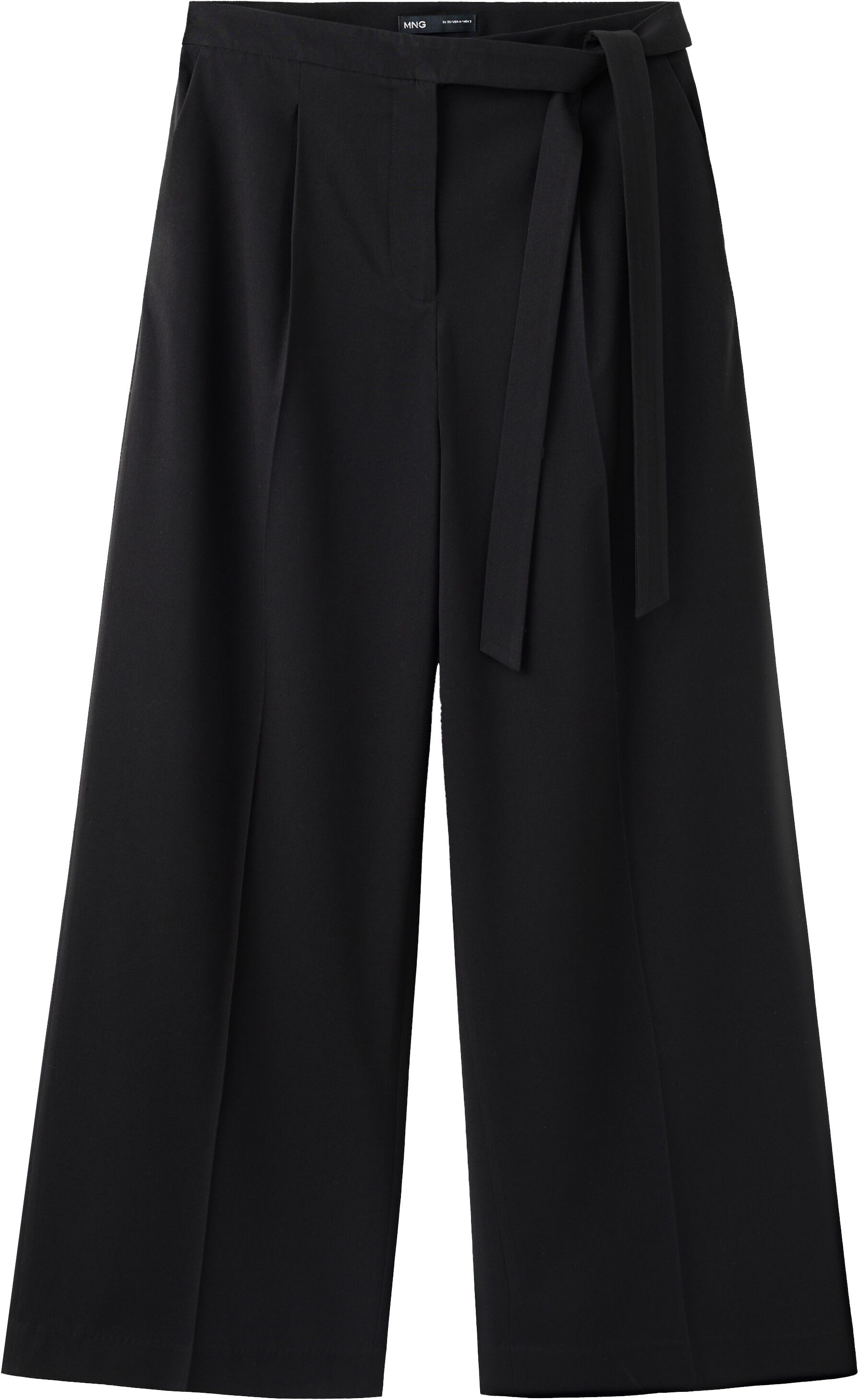 Bow straight trousers