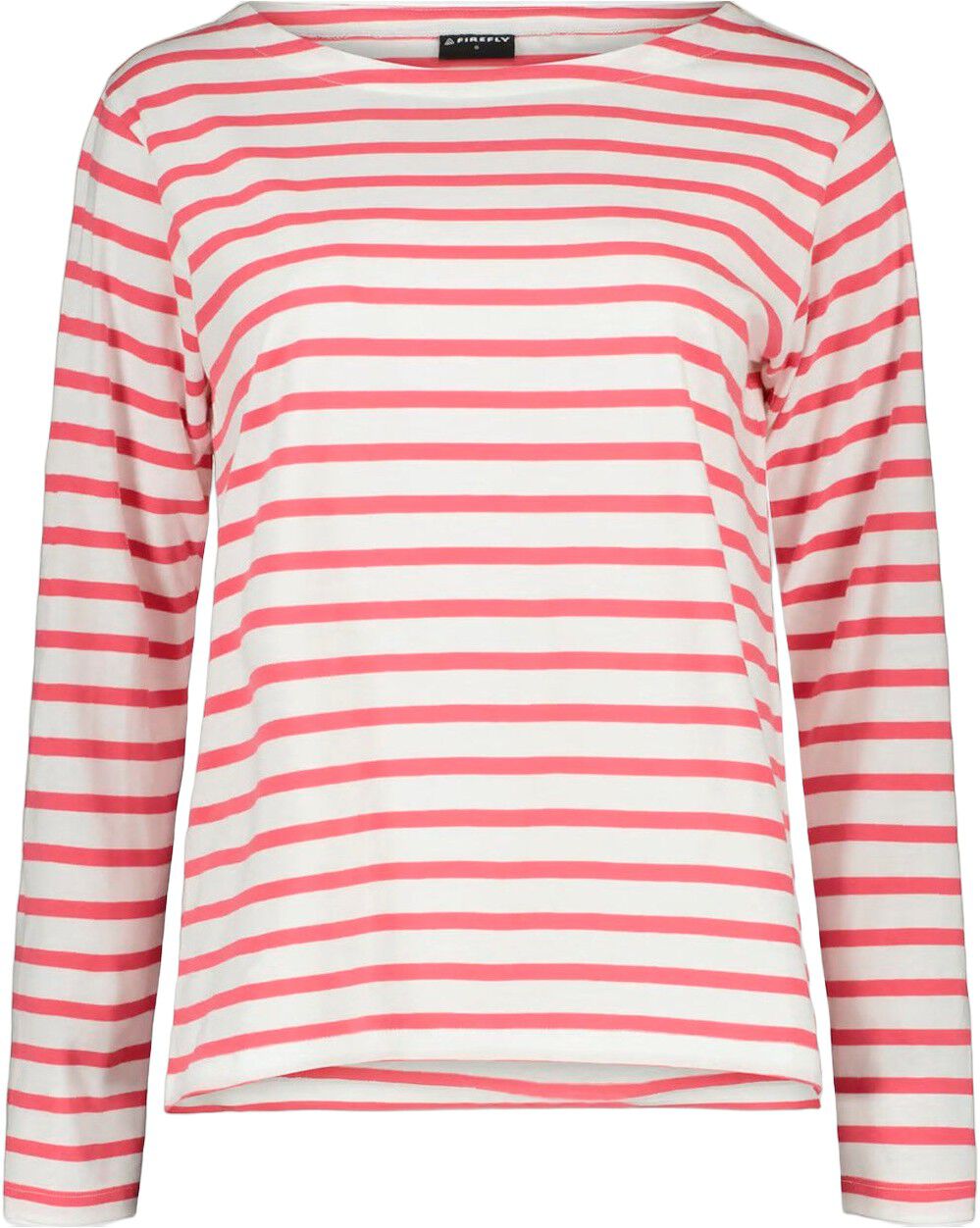 Rosa Lang&aelig;rmet T-shirt