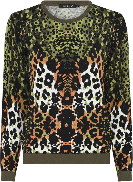 Jumper_ Leo Print Knit