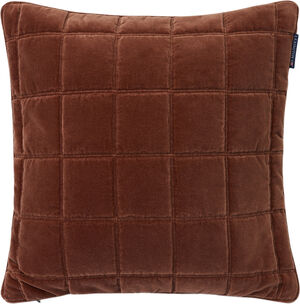 Quilted Cotton Velvet Pillow Cover