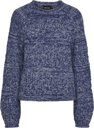 PCNUELLA LS O-NECK KNIT BC