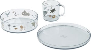 Siva Printed Tritan Tableware Set S