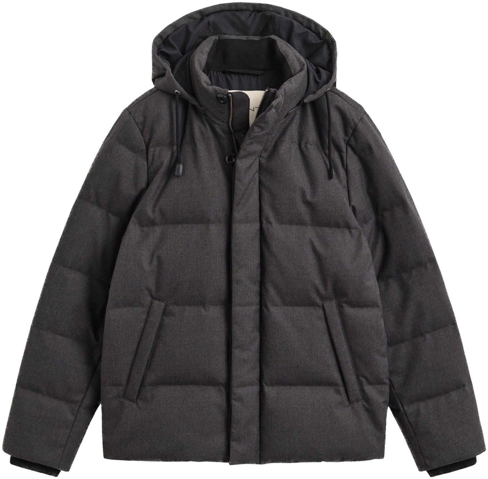 FLANNEL DOWN JACKET