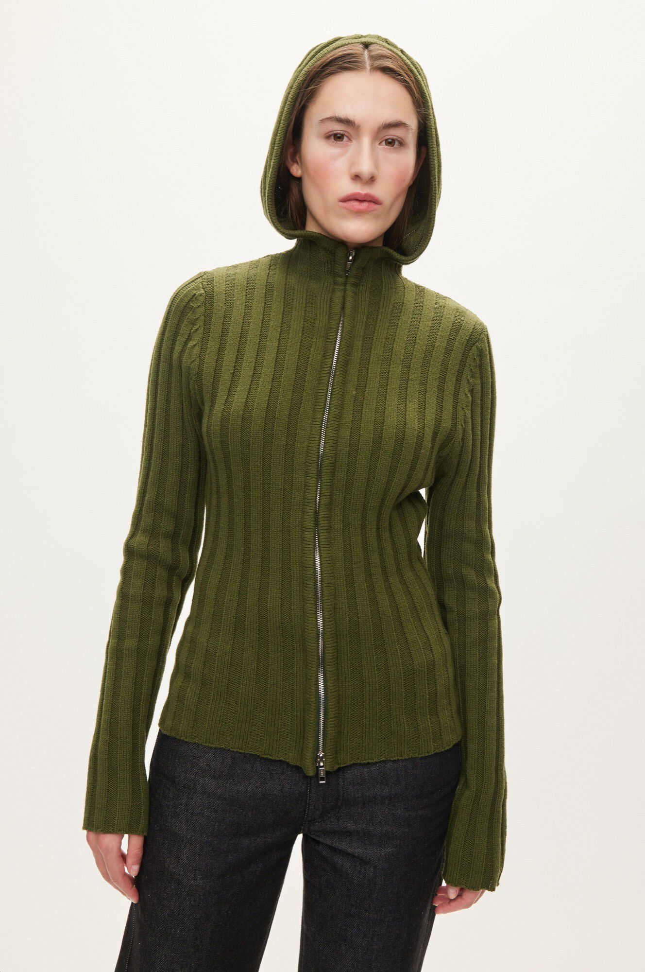 Alan Hood Zip Cardigan