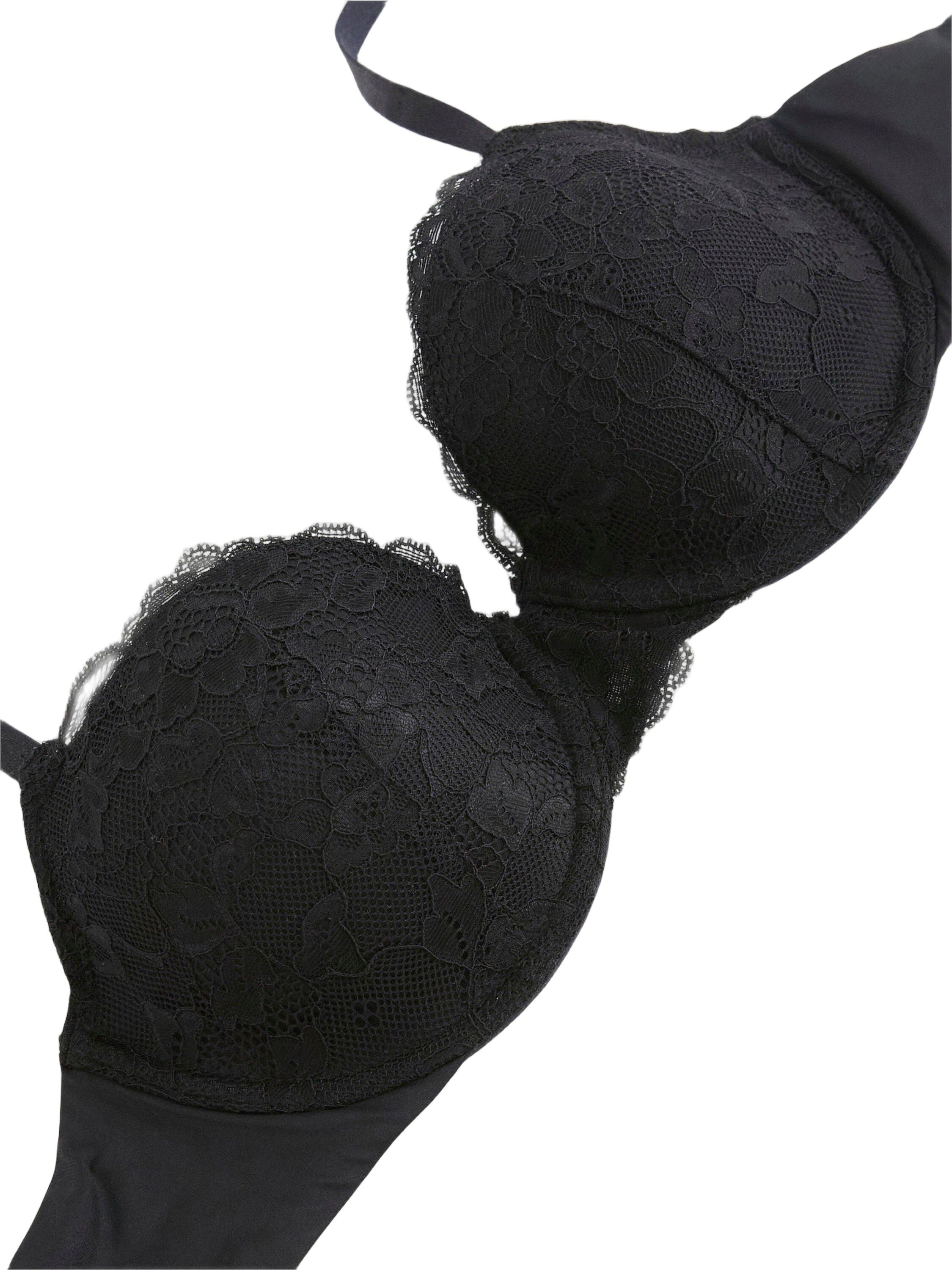 Akleja balconette-bh med blonder