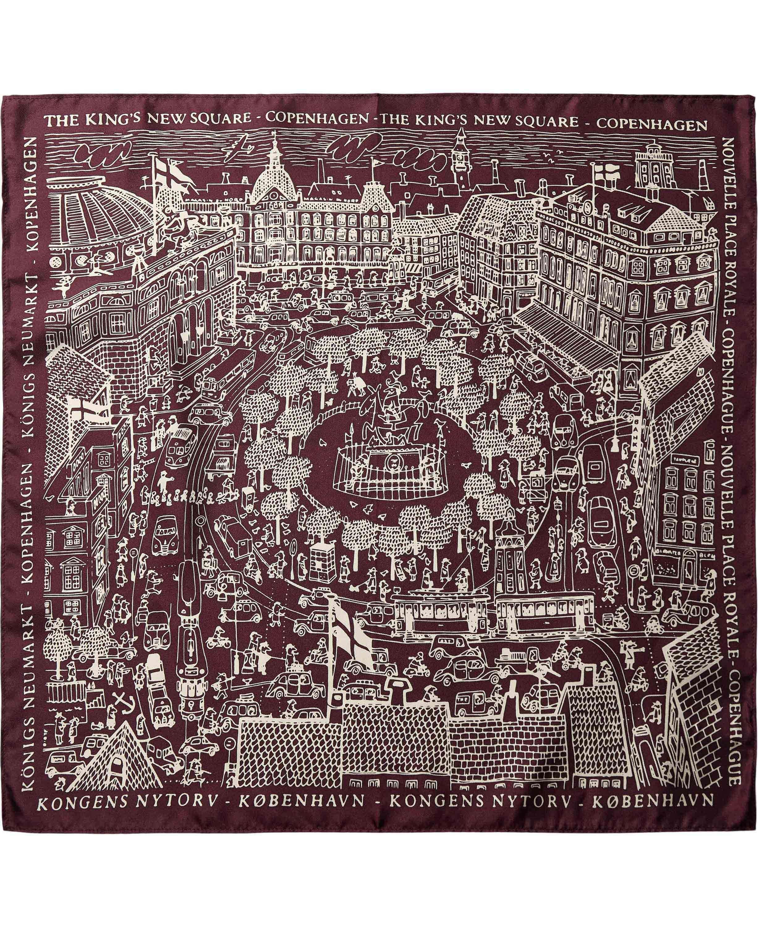 Magasin Iconic Scarf 53x53cm - 100% Silke