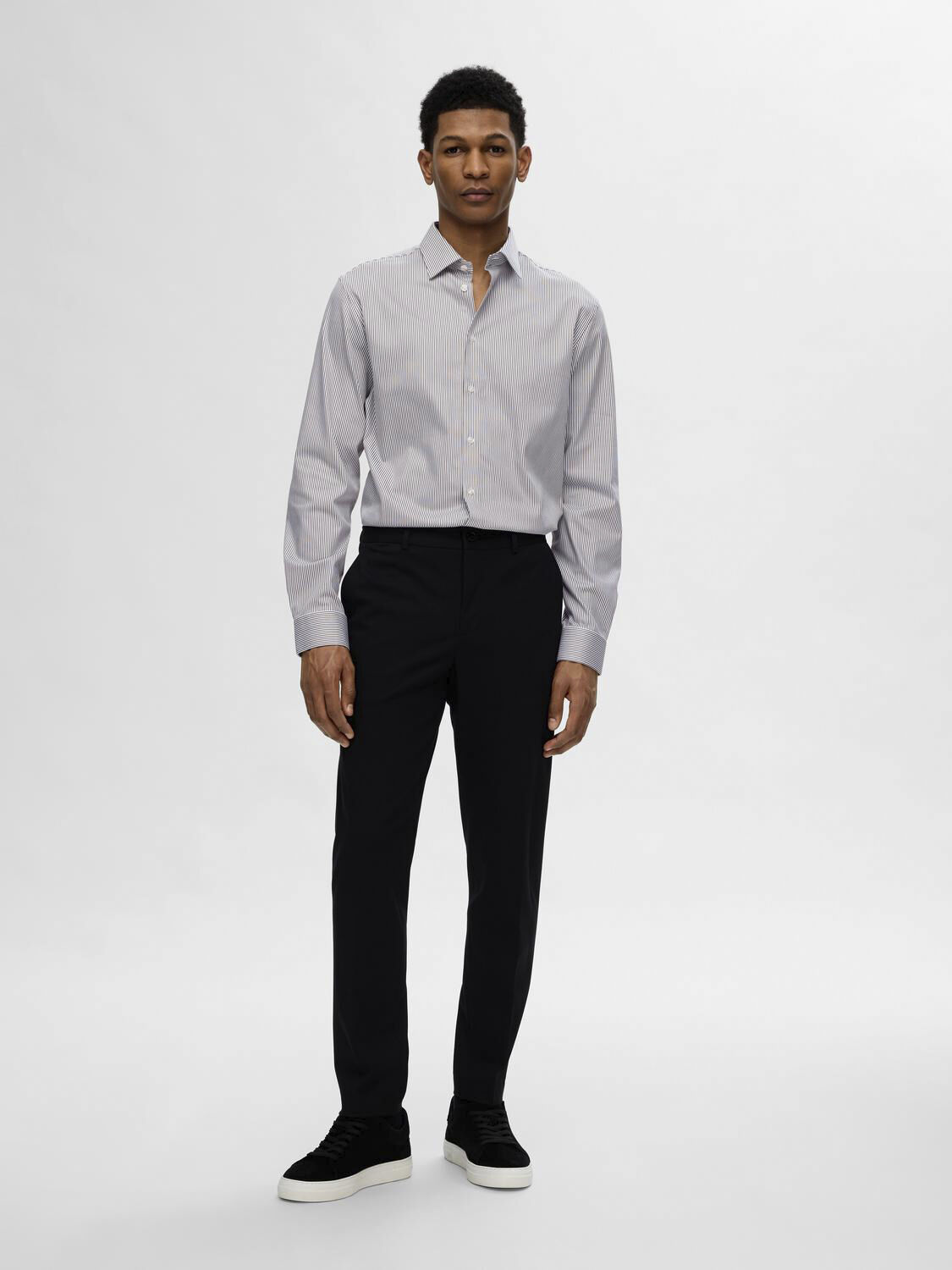SLHSLIM-PERFORMANCE SHIRT LS NOOS