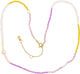 Pink rainbow halskæde