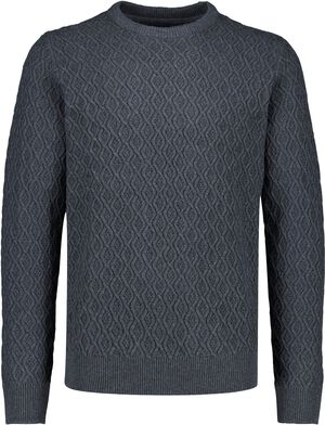 Recycle structure knit jumper
