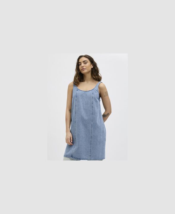 JXSTELLA SL SHORT DENIM DRESS DNM