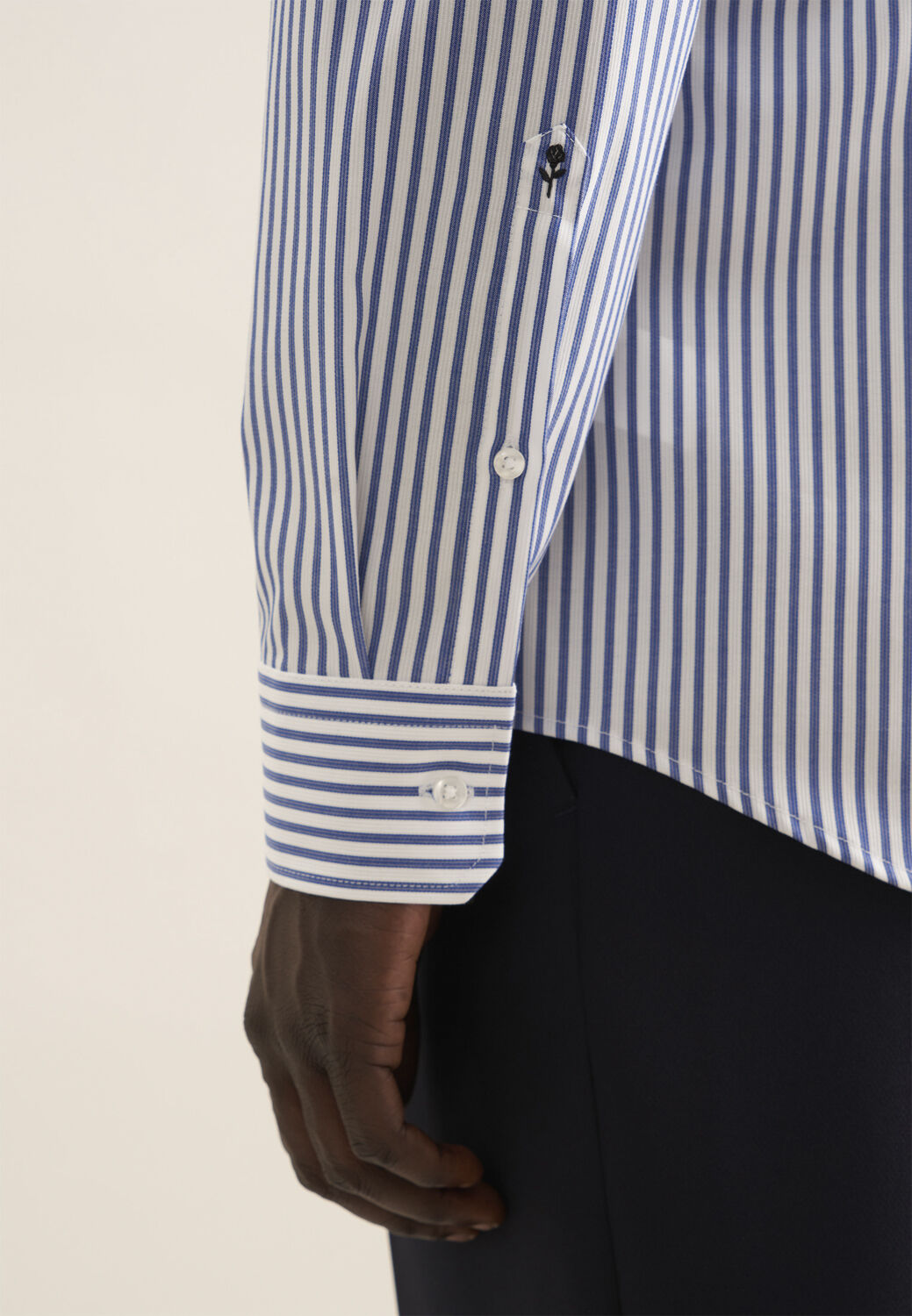 Business shirt Slim 1/1 Kent-Collar Stripe