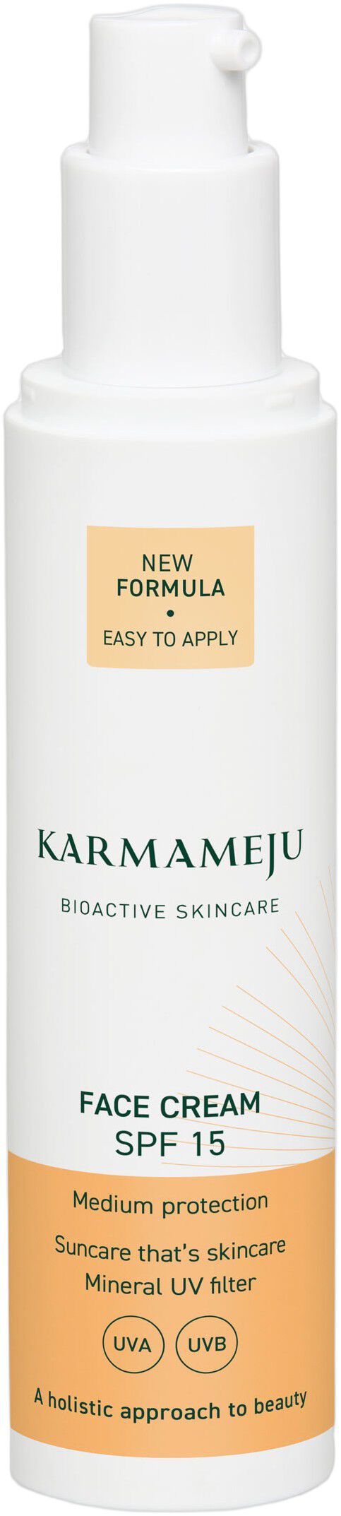 SUN Face Cream, SPF 15, 50 ml, zinc