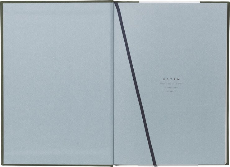 Hardcover notesbog, Medium, Grøn