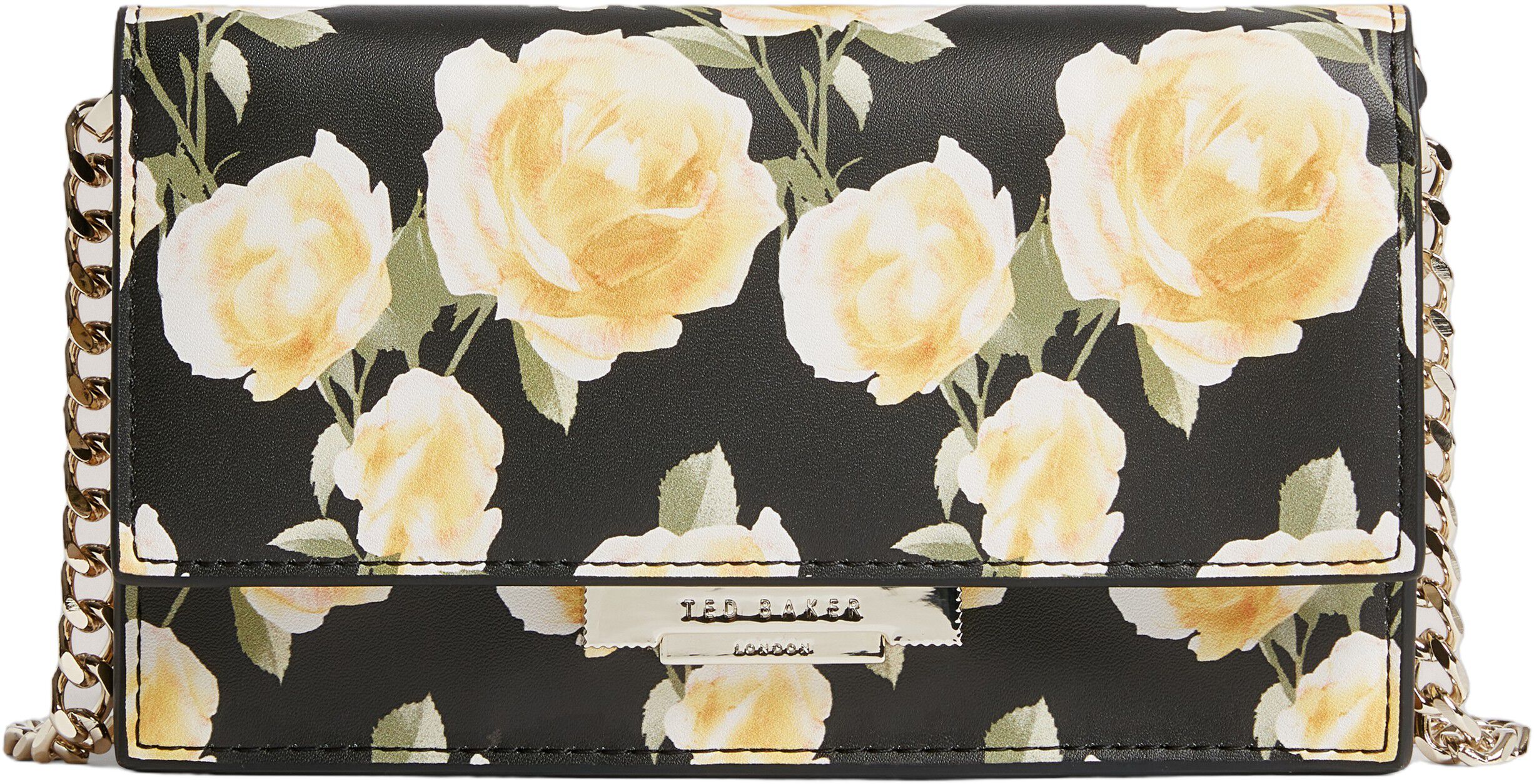 MAHIRYA Printed Lock Purse on a Cha