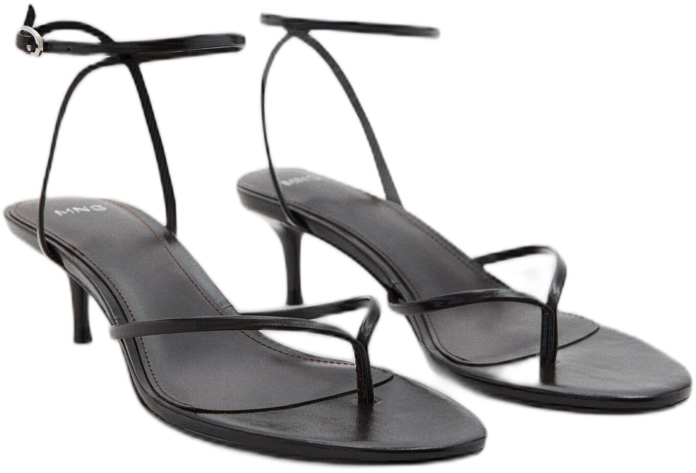 Strappy heeled sandals