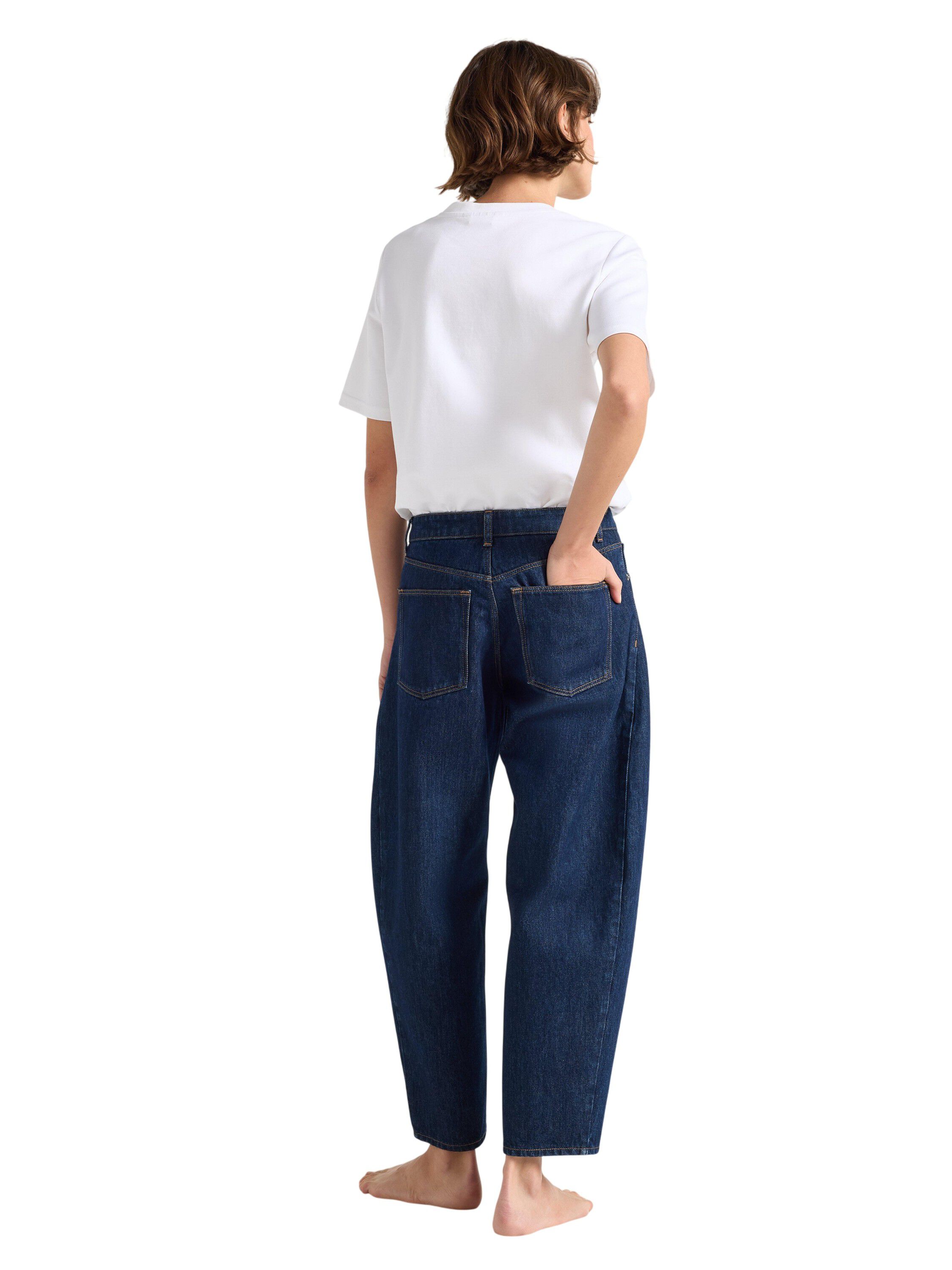 Trousers denim Barrel rinse