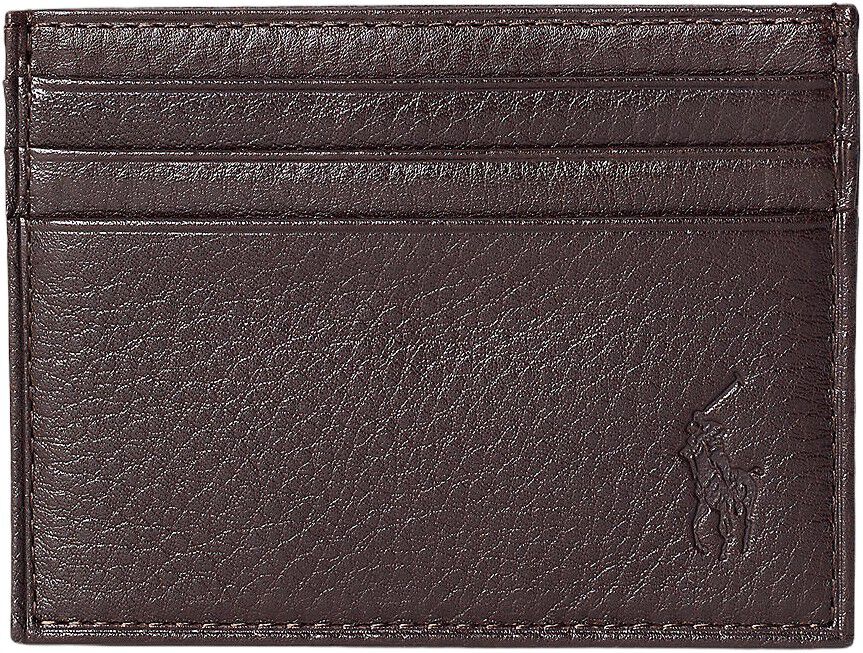 Pebbled Leather Card Case