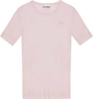 Soft Cotton Rib Short Sleeve T-Shir