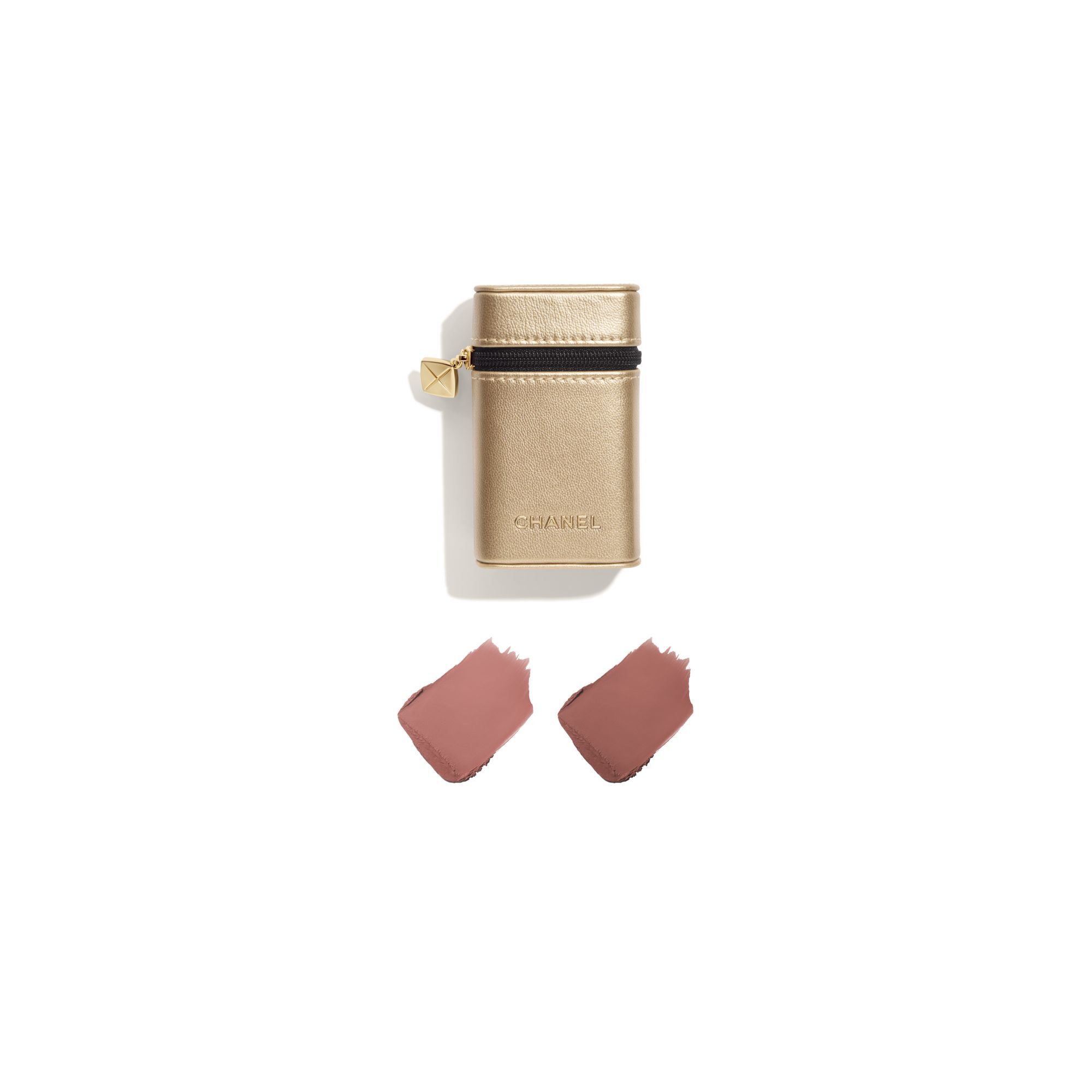 LIMITED EDITION - S&AElig;T MED TO MATTE L&AElig;BEFARVER MED GL&Oslash;D