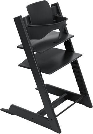 Tripp Trapp� Stol Black + Bbyset