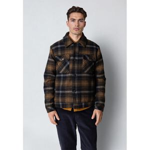 Luke check wool jacket