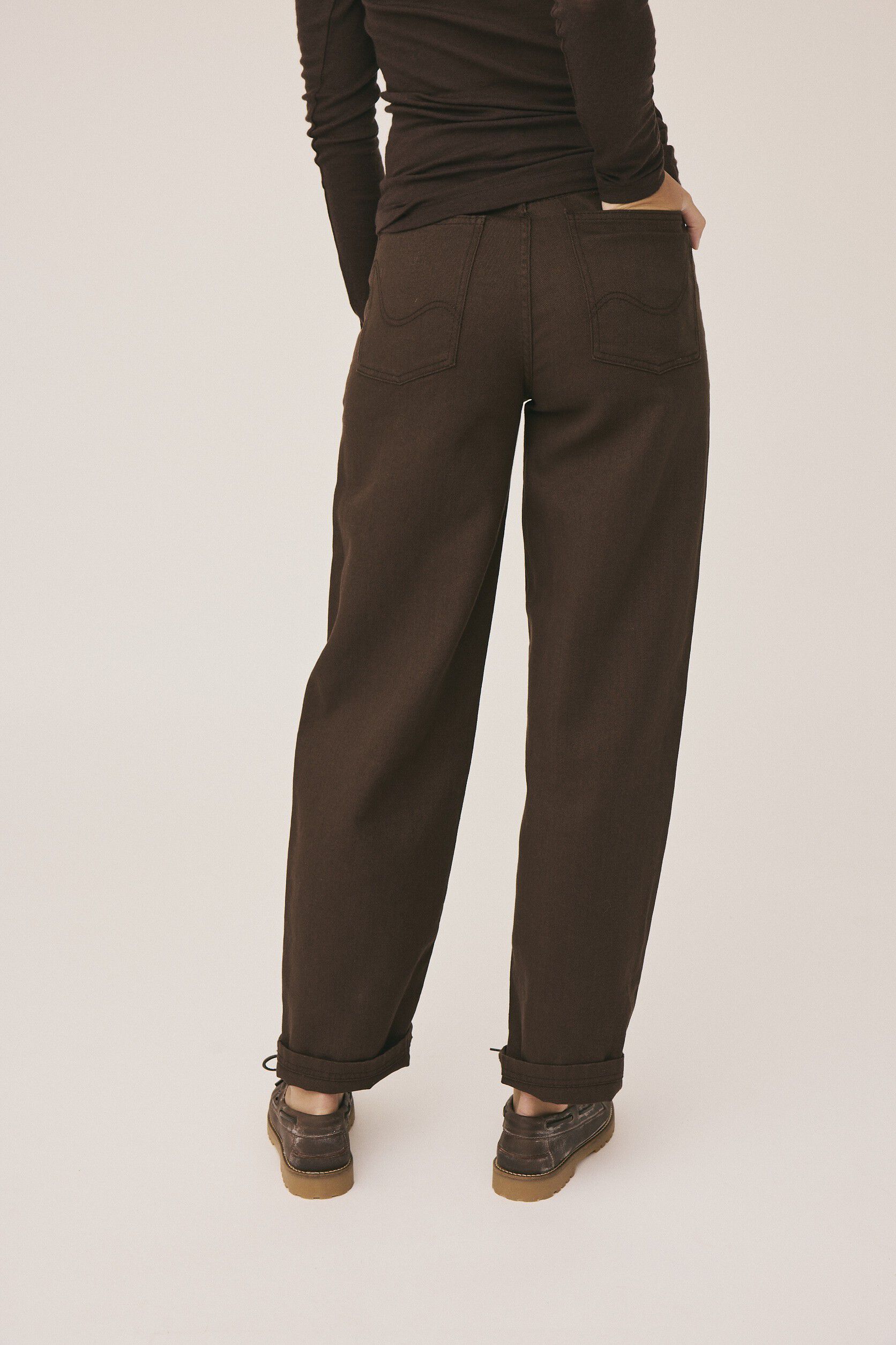 Emma M125 Barrel jeans - 100% &Oslash;kologisk bomuld GOTS